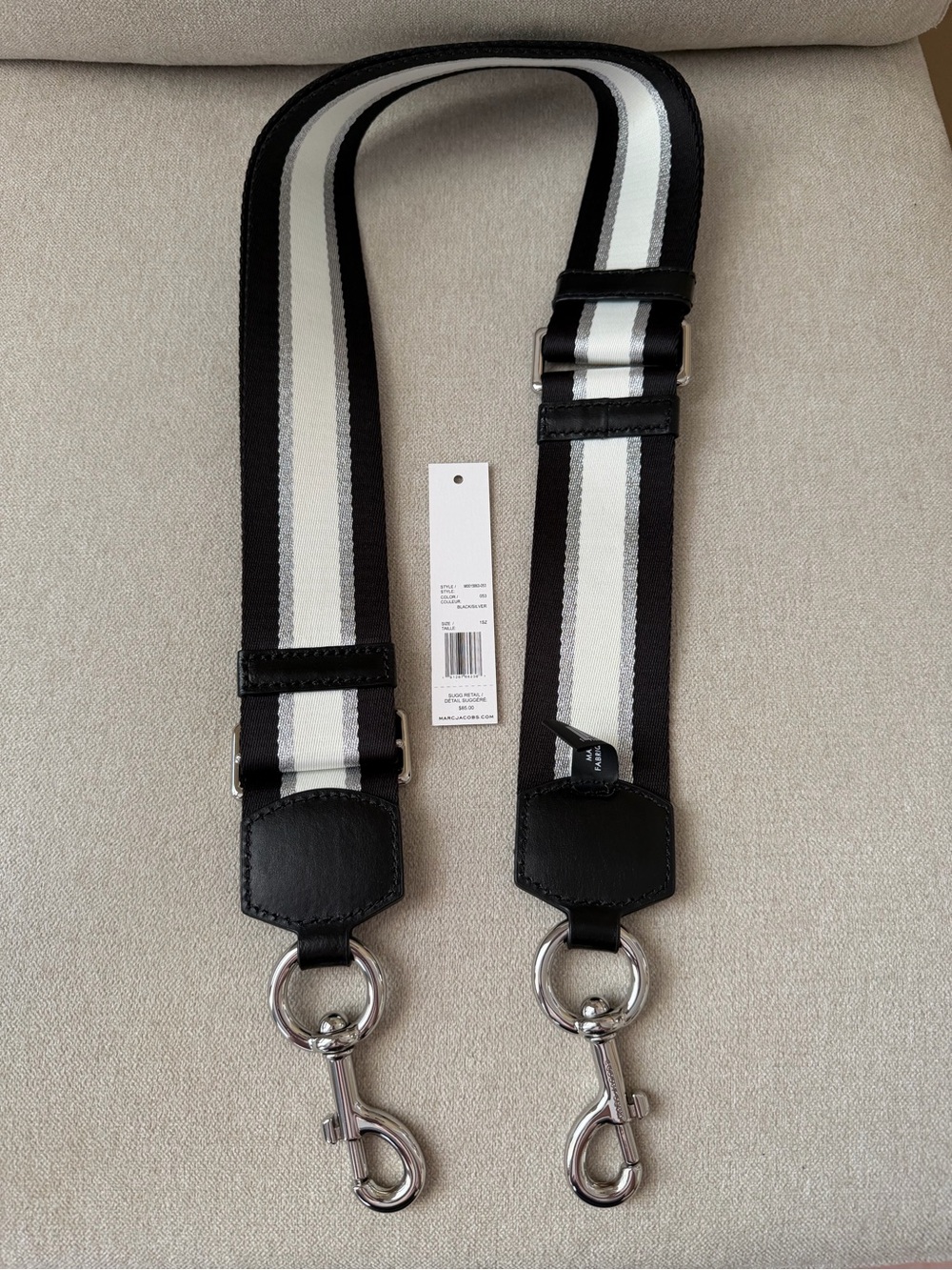 Marc Jacobs Adjustable Crossbody Strap - Picture 2 of 7